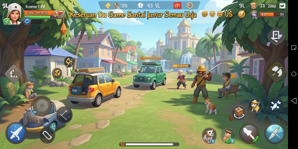 Tangkapan layar gameplay 9SL yang seru dan mengasyikkan.
