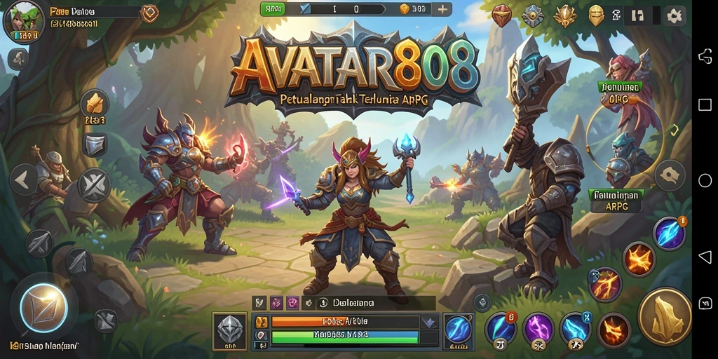 Gameplay ARPG yang menakjubkan di AVATAR808.