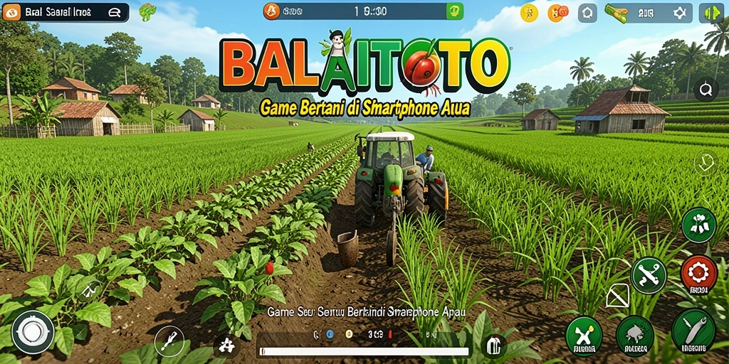 Tangkapan layar gameplay BALAITOTO yang menarik saat bertani.