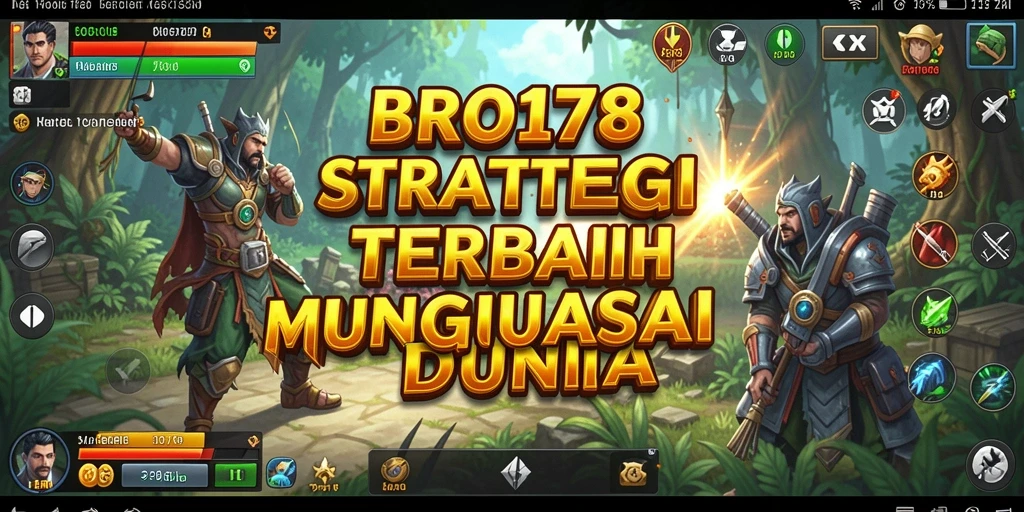 Tampilan menarik dari gameplay strategis BRO178.