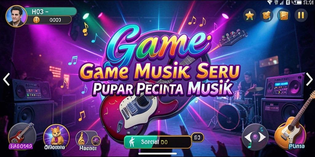 Tampilan gameplay H03 yang penuh warna dan interaktif.