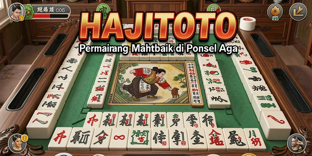Tangkapan layar menampilkan gameplay seru Mahjong di HAJITOTO.
