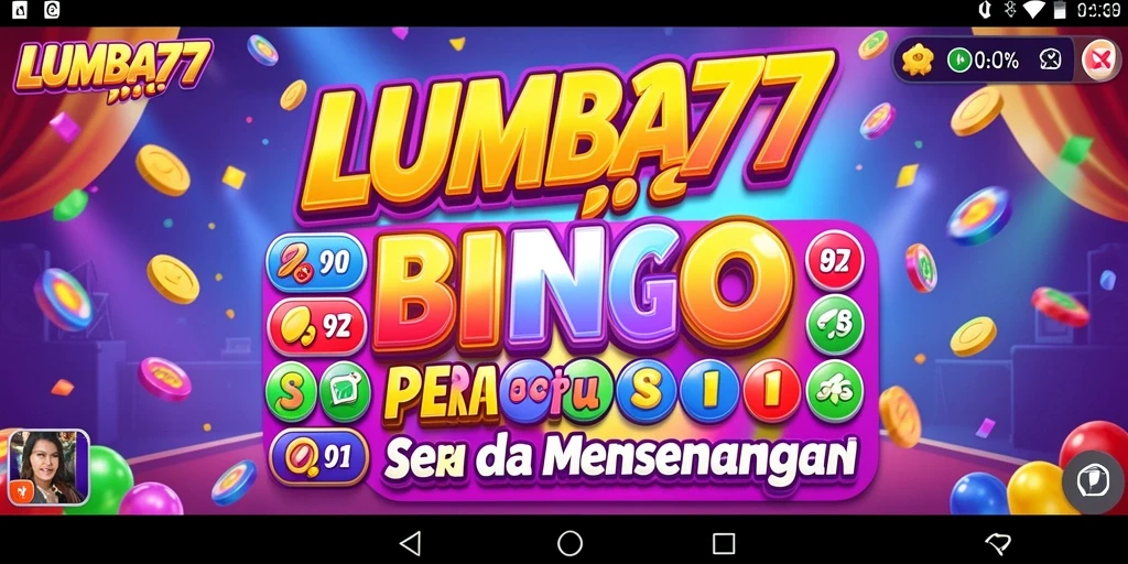 Tampilan menarik dari LUMBA77 yang menampilkan permainan Bingo.