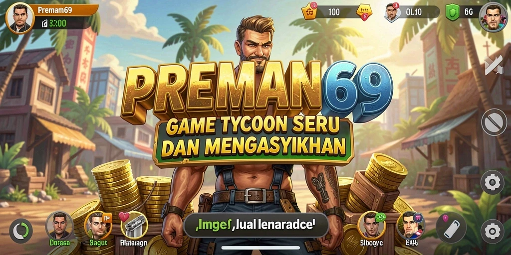 Screenshot gameplay PREMAN69 menampilkan strategi bisnis yang menarik.